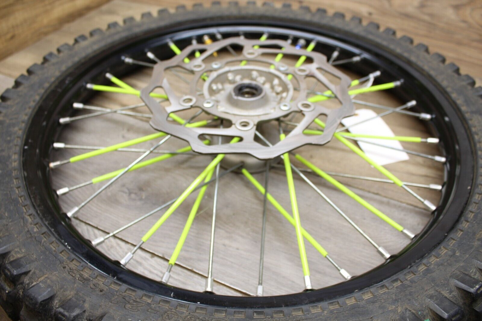 15 2015 Kawasaki KX450F KX 450 STRAIGHT FRONT WHEEL RIM 21x1.60 W WAVE ROTOR