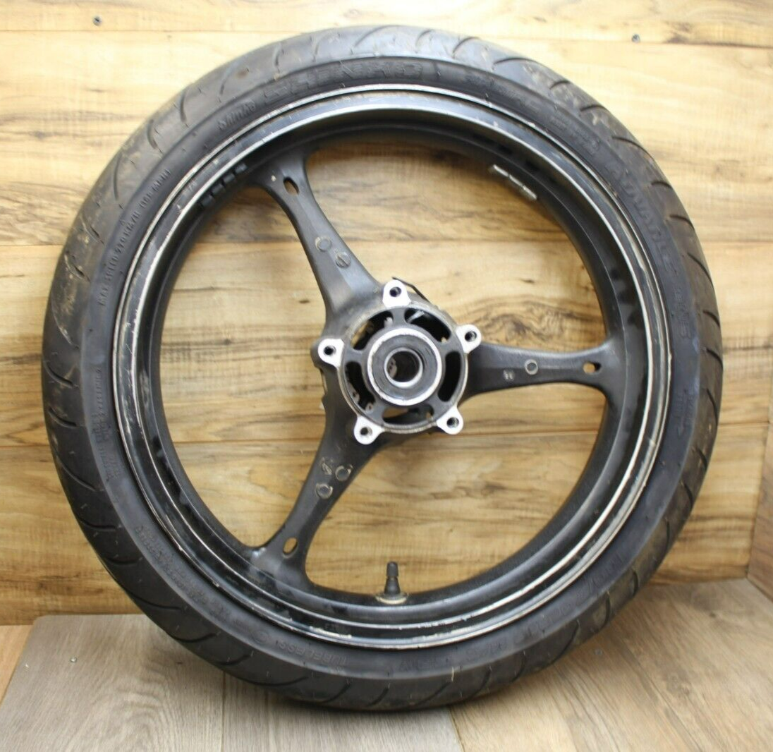 04 05 2004 Suzuki GSXR600 GSXR750 FRONT WHEEL RIM 17x3.50 W SHINKO TIRE