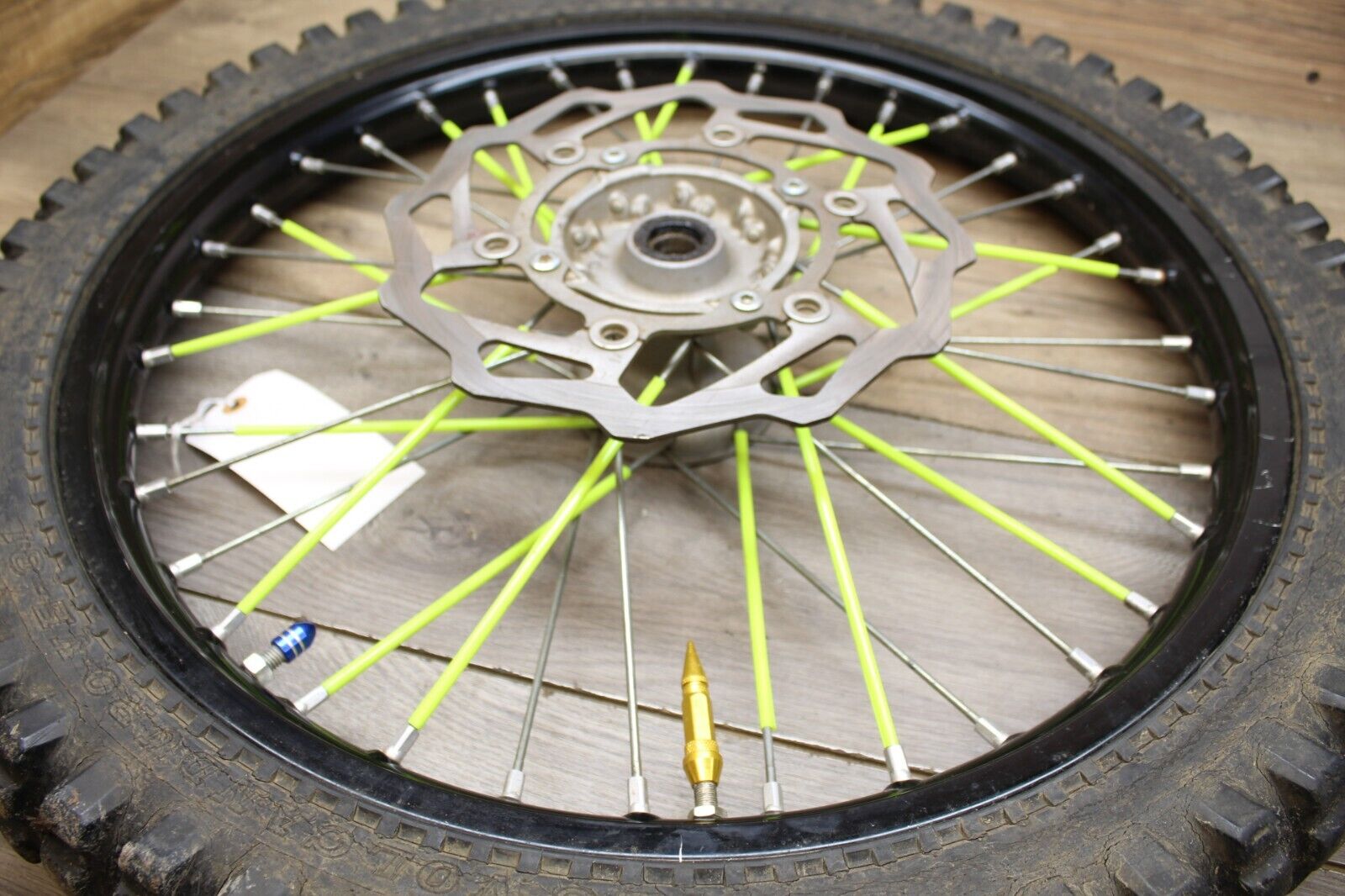 15 2015 Kawasaki KX450F KX 450 STRAIGHT FRONT WHEEL RIM 21x1.60 W WAVE ROTOR