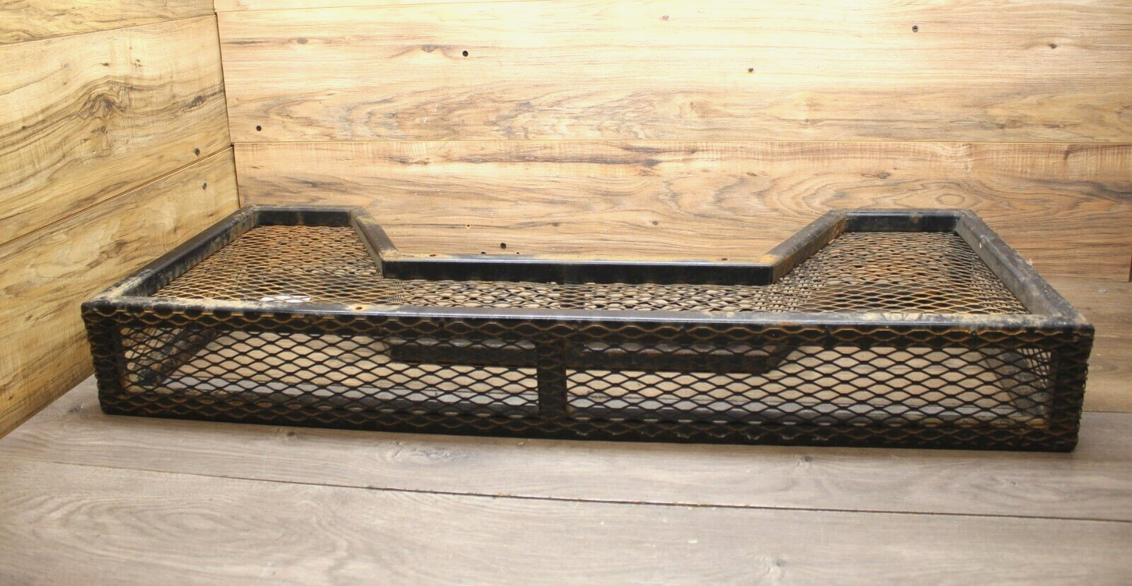 2003 03 Honda Rancher 350 TRX350 CUSTOM WELDED REAR BACK RACK BASKET BLACK