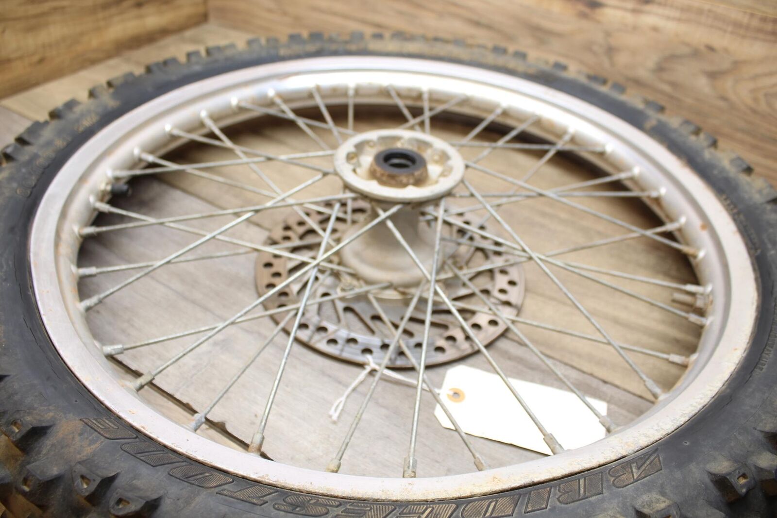 1997 Honda CR250R FRONT WHEEL RIM W TIRE 44650-MAC-680