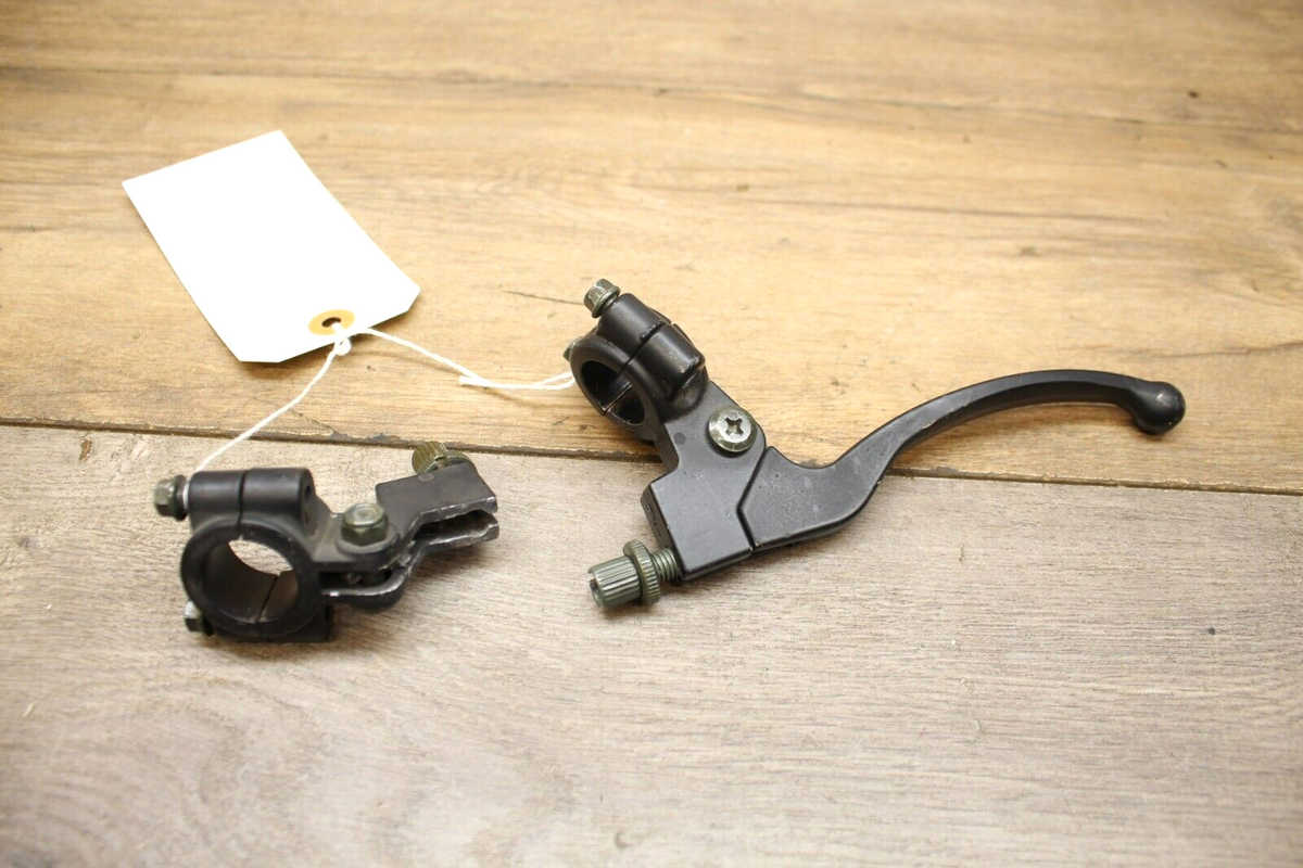 DIRTBIKE Aftermarket BLACK BRAKE & CLUTCH LEVER & PERCH SET