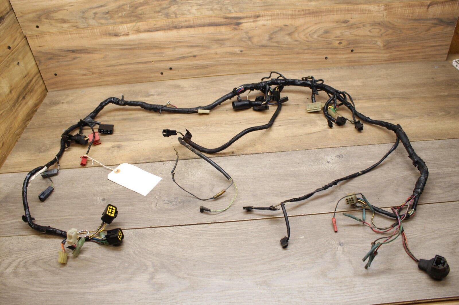 01-05 2002 02 Kawasaki ZRX1200R Main Engine Wiring Harness Wire Loom *For Parts