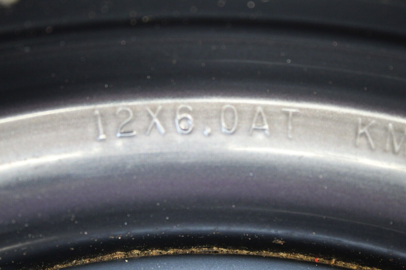 ATV Midnight Blue FRONT WHEEL RIM 12x6.0 4x136/137mm OE16C6 *NICE