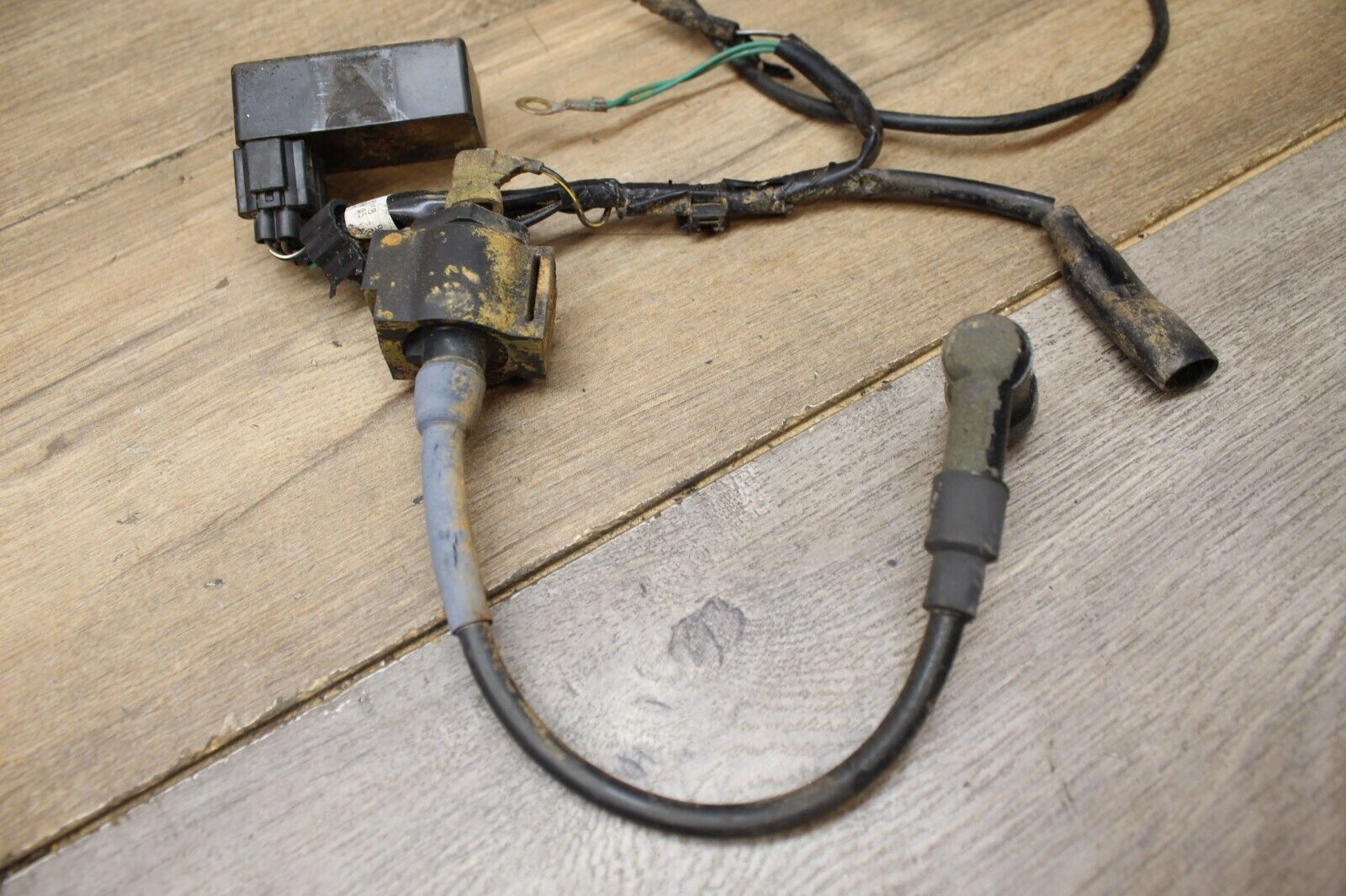 1999 99 Honda XR100 XR 100 HARNESS W IGNITION COIL KILL SWITCH CDI BOX