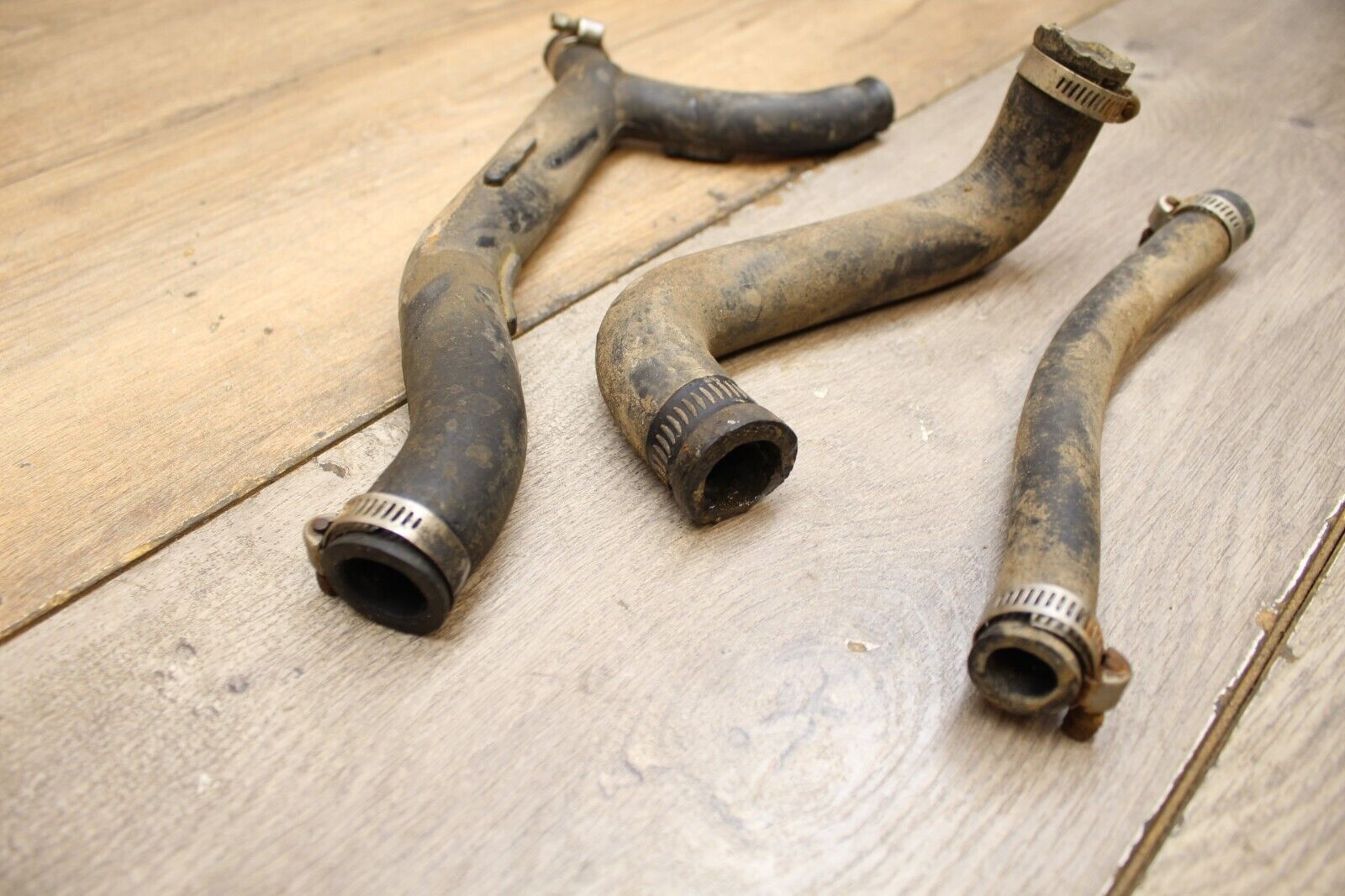 1992 92 Suzuki RM125 RM 125 ENGINE COOLING RADIATOR HOSE HOSES