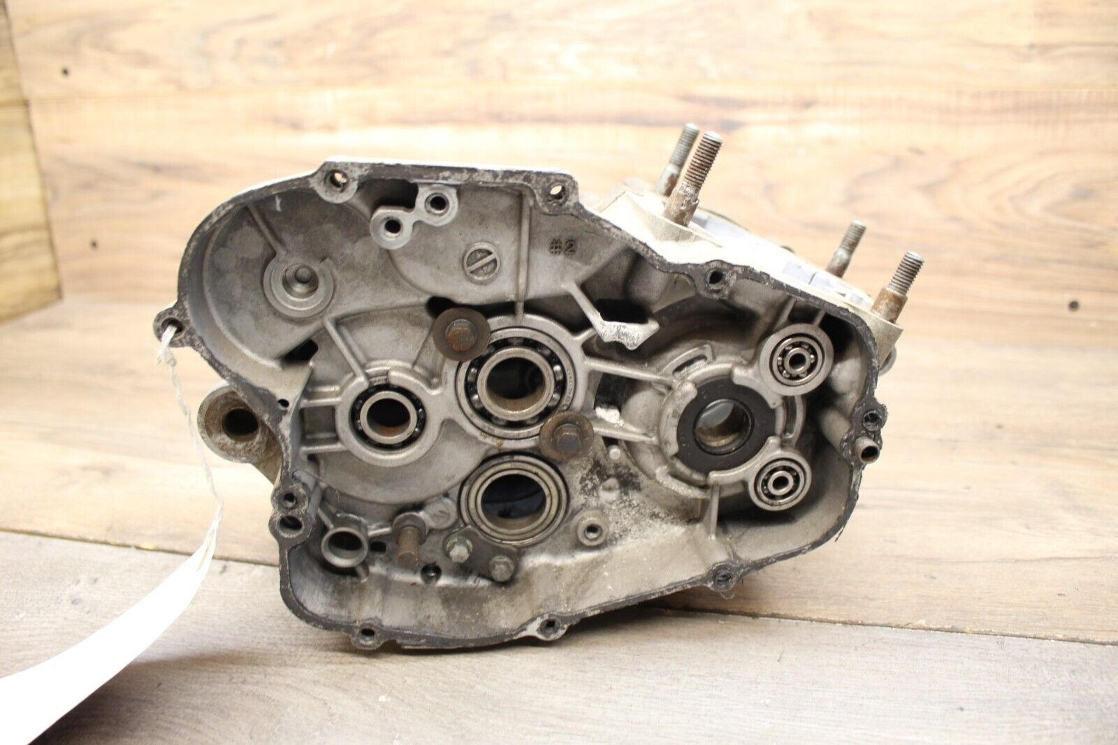 2005 05 Kawasaki KX100 ENGINE MOTOR LEFT RIGHT CRANKCASE CRANK CASES BLOCK