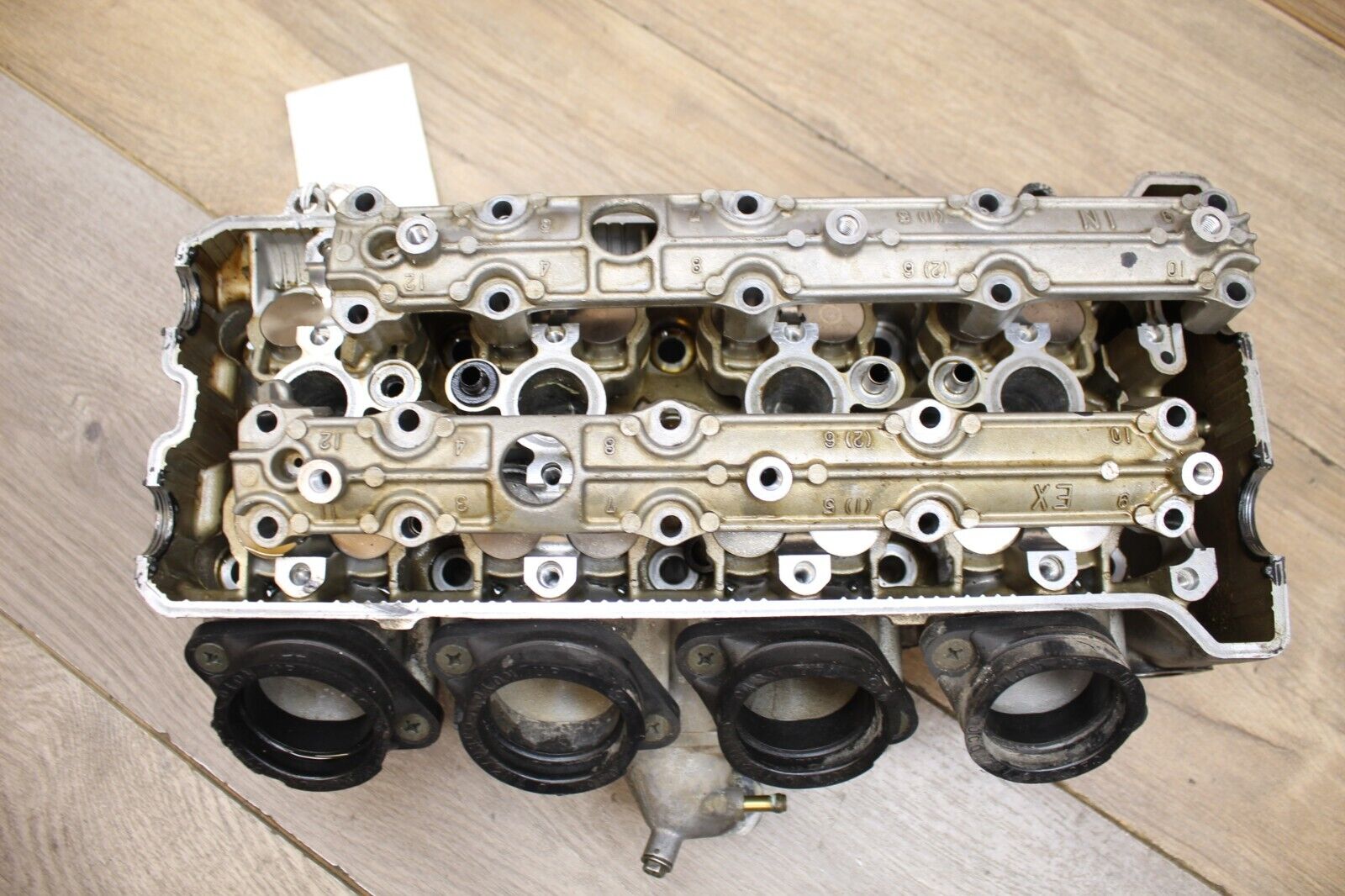 01 02 2002 Suzuki GSXR1000 GSXR 1000 Engine Cylinder Head w Covers