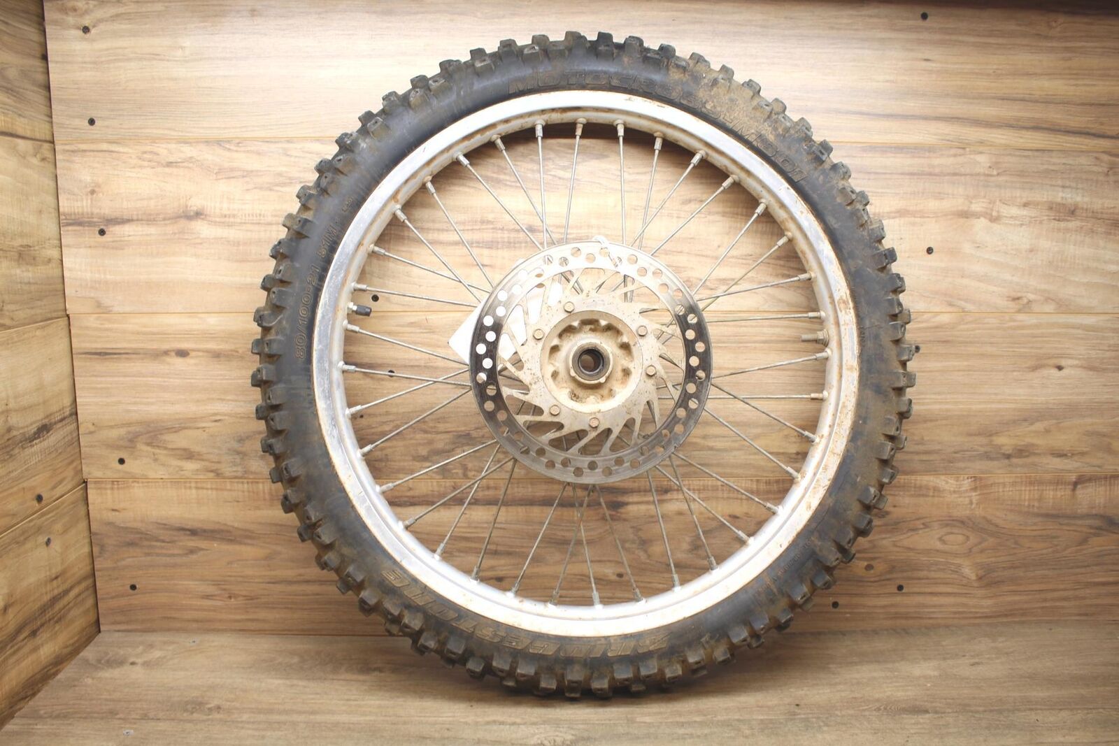 1997 Honda CR250R FRONT WHEEL RIM W TIRE 44650-MAC-680