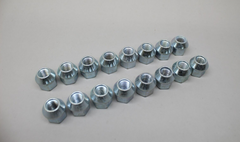 16 Pc Chrome ACORN WHEEL LUG NUTS Open End 12mm x 1.5