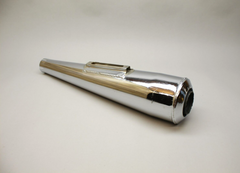 Universal EXHAUST MUFFLER Chrome | ET-080503