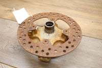 02 KAWASAKI PRAIRIE 360 FRONT LEFT OR RIGHT WHEEL HUB W ROTOR