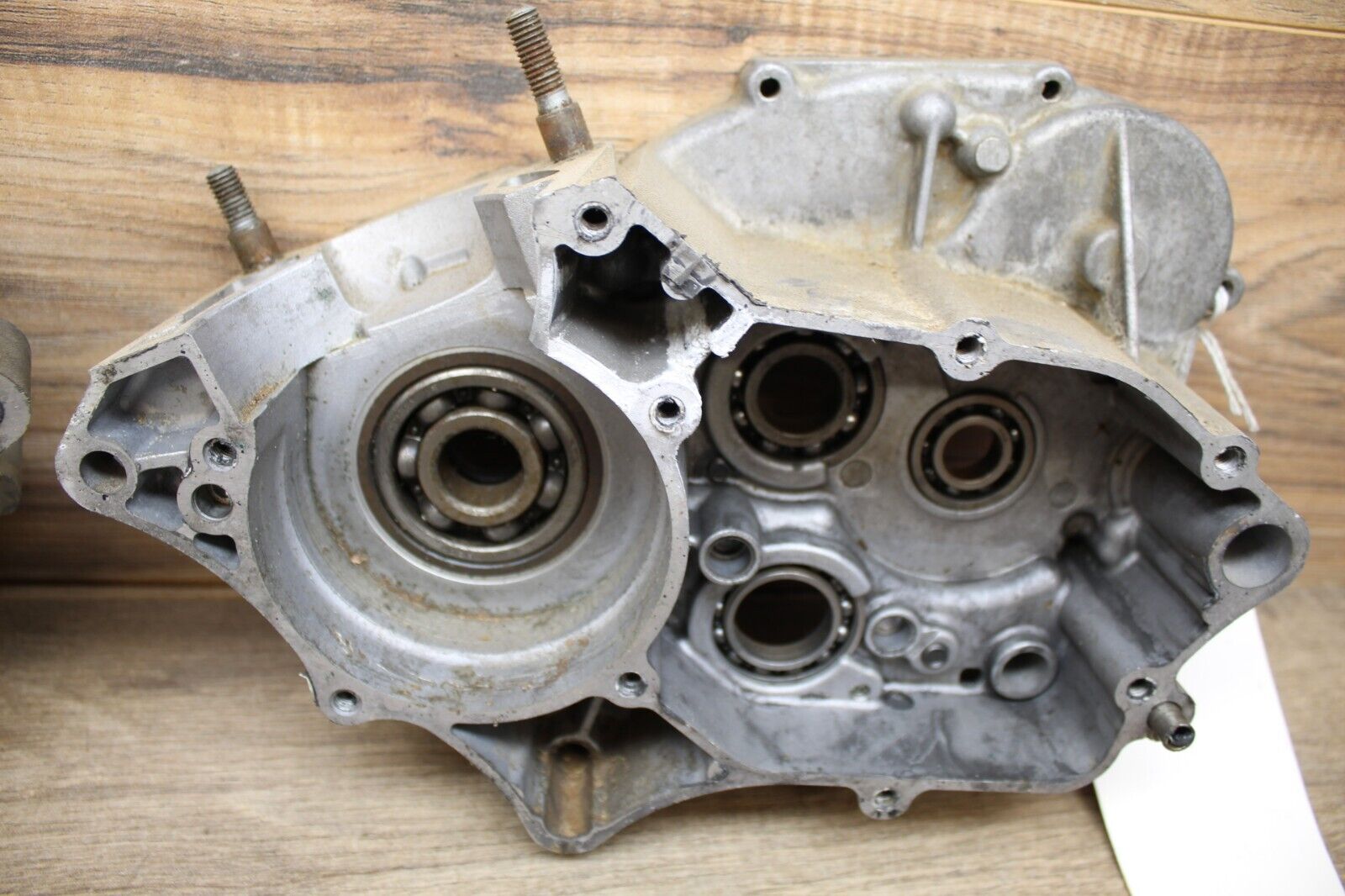 2005 05 Kawasaki KX100 ENGINE MOTOR LEFT RIGHT CRANKCASE CRANK CASES BLOCK