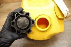 1992 92 Suzuki RM125 RM 125 YELLOW GAS TANK FUEL CELL RESERVOIR