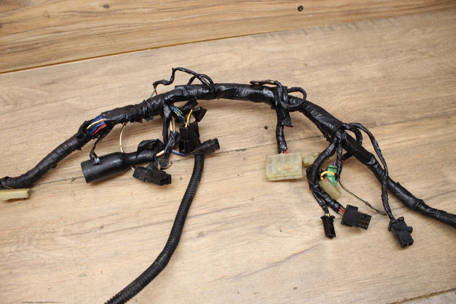 01-05 2002 02 Kawasaki ZRX1200R Main Engine Wiring Harness Wire Loom *For Parts