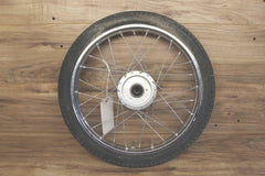 1979-1987 1984 Yamaha QT50 Yamahopper FRONT WHEEL RIM W TIRE 14”