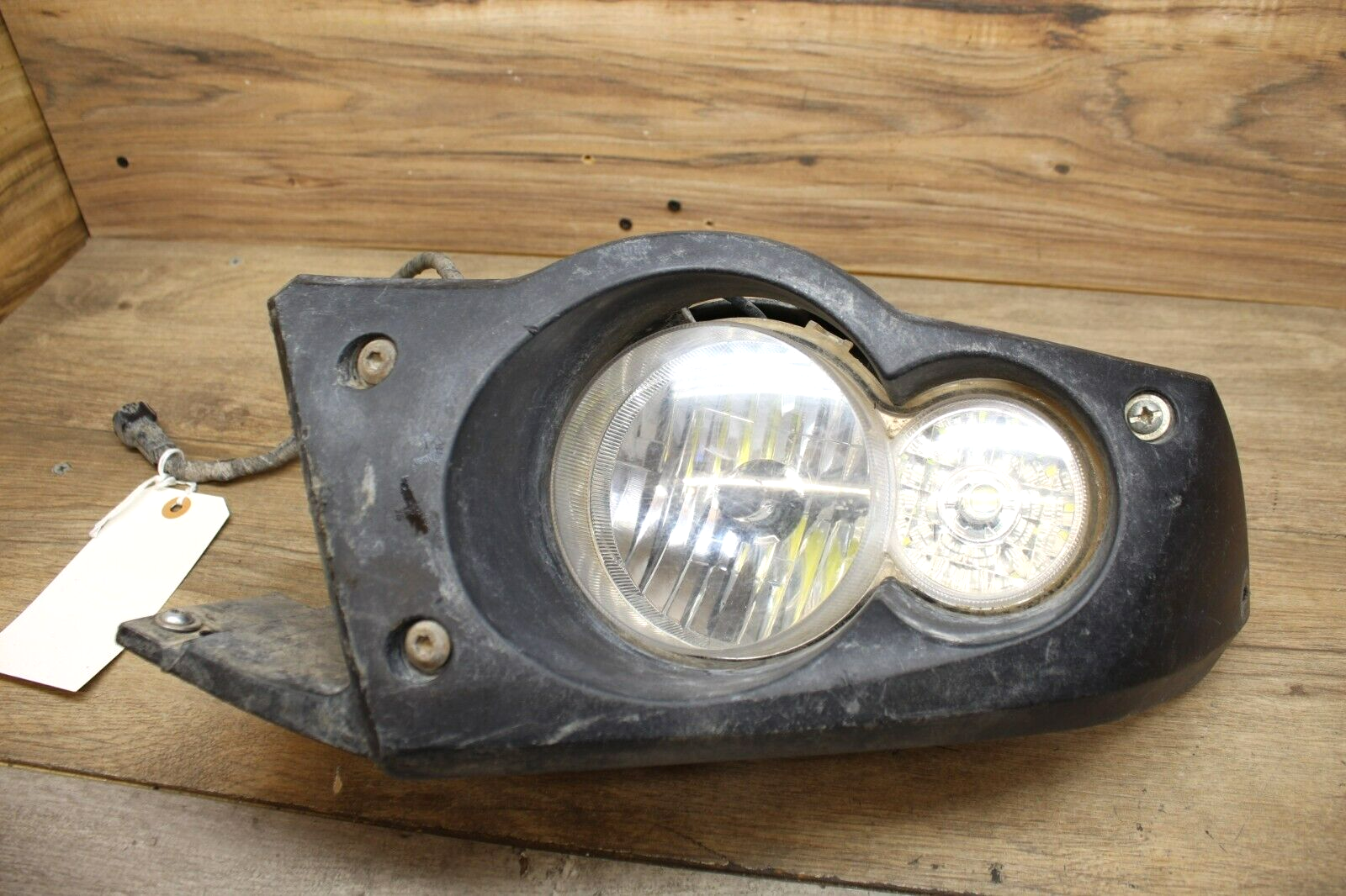 05-07 Kawasaki BRUTE FORCE 750 4x4 LEFT HEAD LAMP LIGHT HEADLIGHT W TRIM