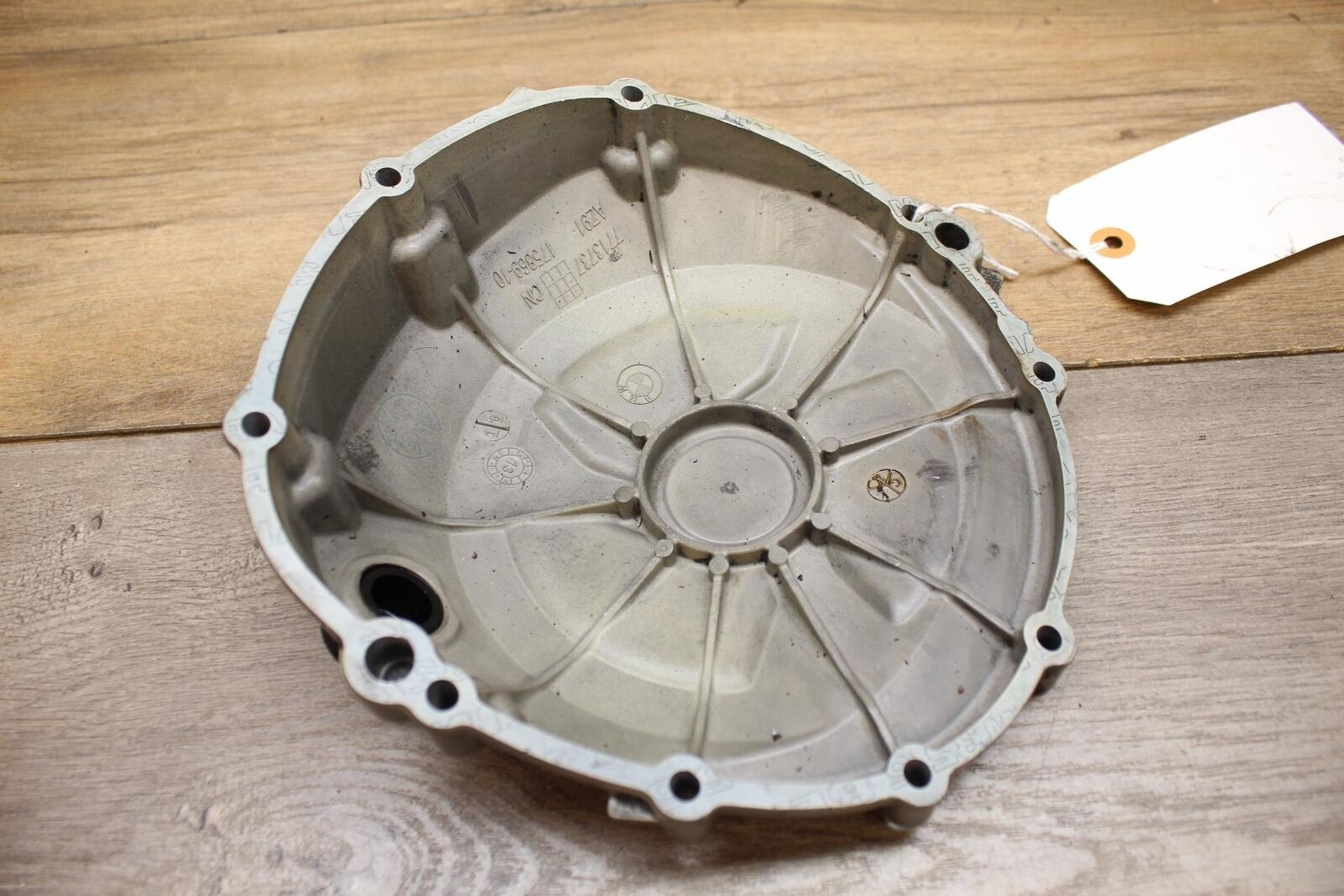 2011 BMW S1000RR CLUTCH SIDE ENGINE MOTOR COVER *NICE *RELIST