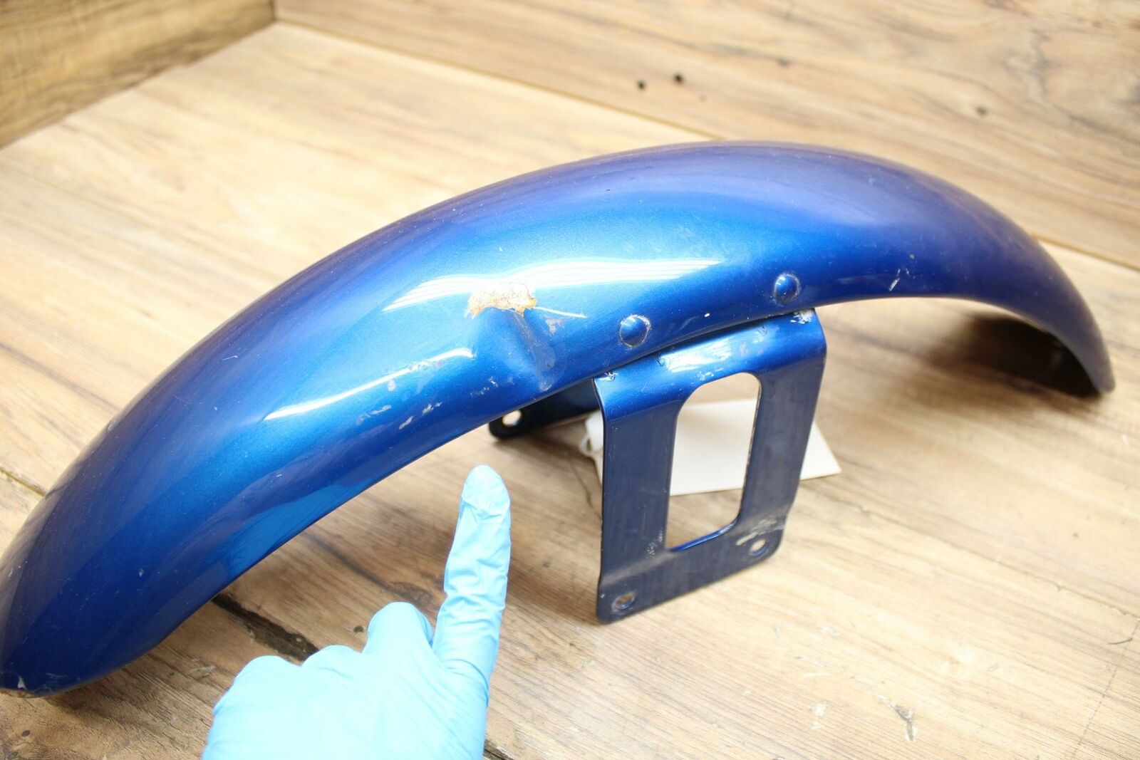 1999 Harley-Davidson Dyna Super Glide FXD BLUE FRONT WHEEL FENDER