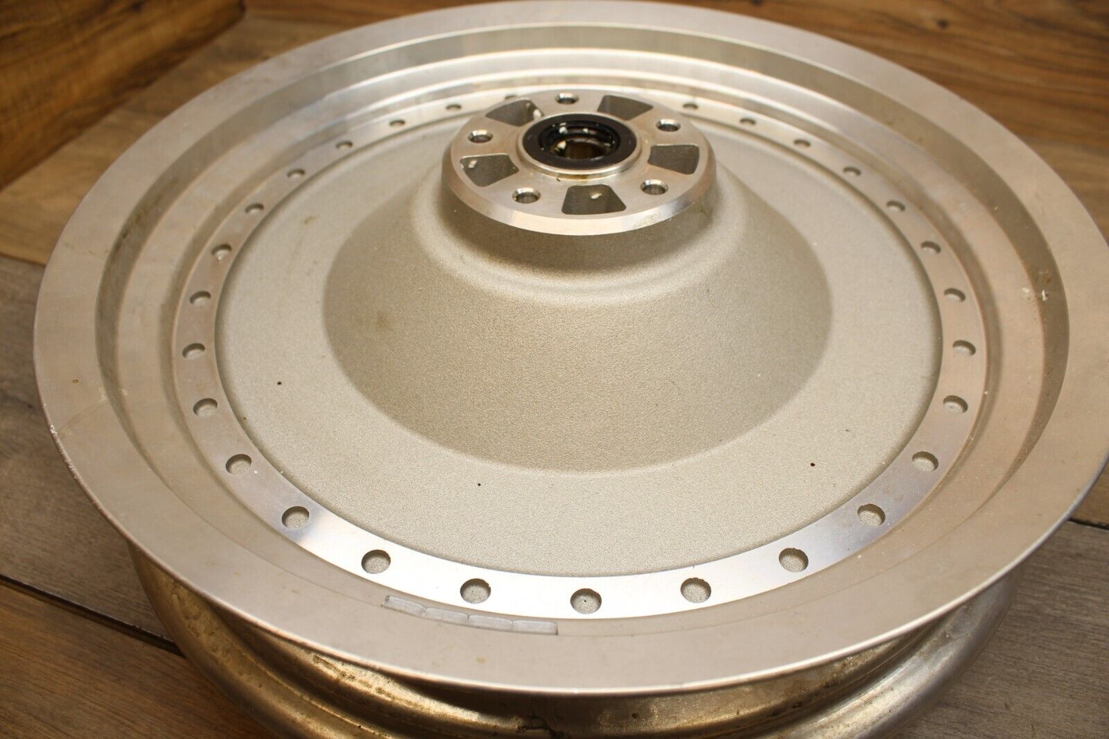 Chrome Specialties 16"x3" DUAL FLANGE WHEEL 7/16" Flange Holes