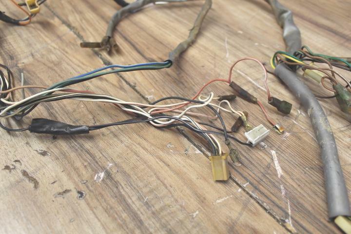 1984 Yamaha QT50 Yamahopper MAIN ENGINE WIRING HARNESS MOTOR WIRE LOOM