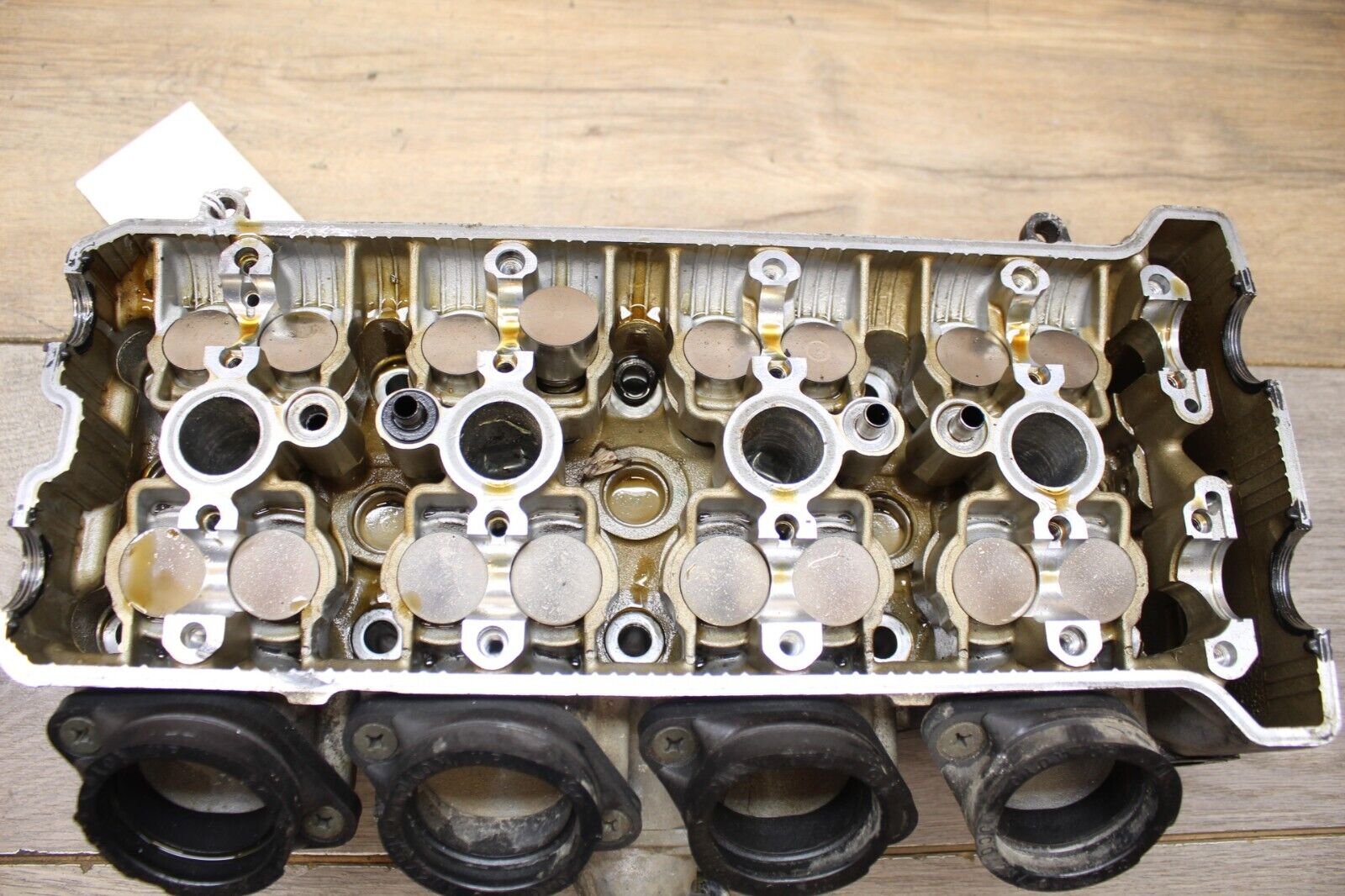 01 02 2002 Suzuki GSXR1000 GSXR 1000 Engine Cylinder Head w Covers