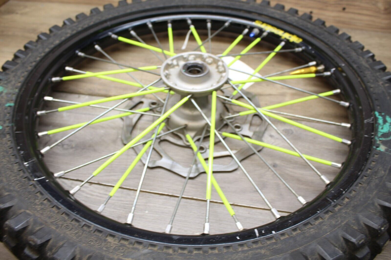 15 2015 Kawasaki KX450F KX 450 STRAIGHT FRONT WHEEL RIM 21x1.60 W WAVE ROTOR