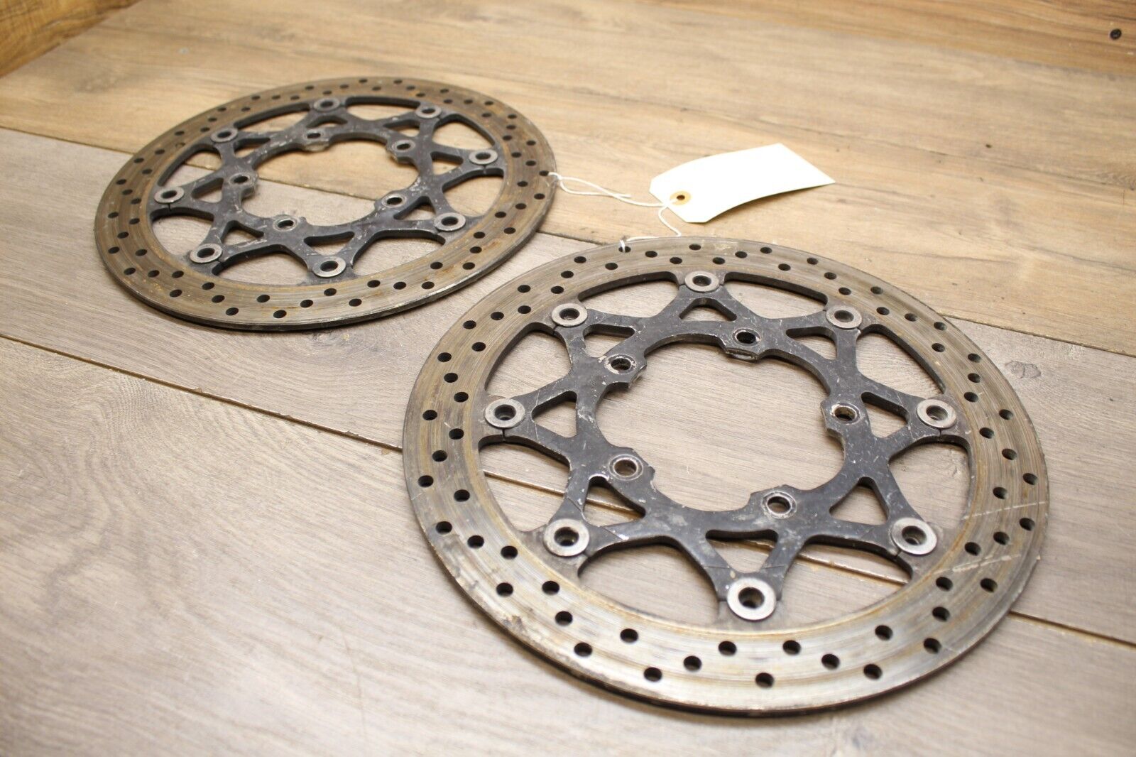 04 05 2005 Suzuki GSXR600 FRONT LEFT RIGHT WHEEL ROTOR BRAKE SET PAIR