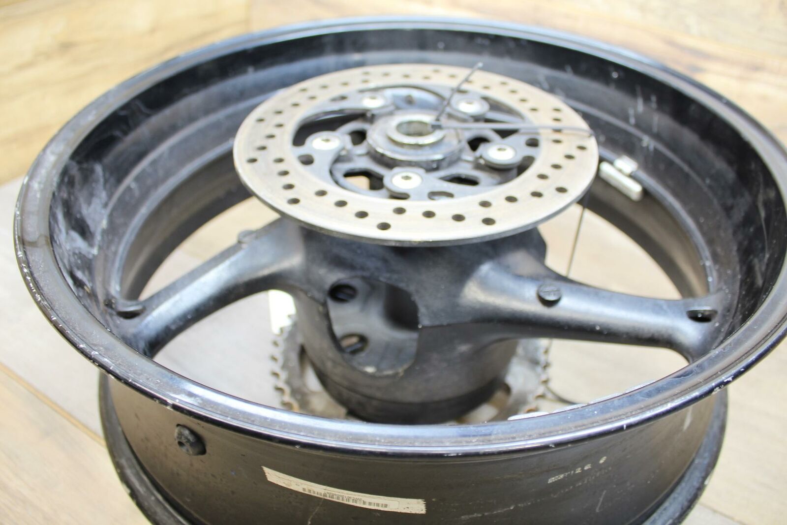 2014 Suzuki GSXR600 REAR WHEEL BACK RIM *RELISTED *