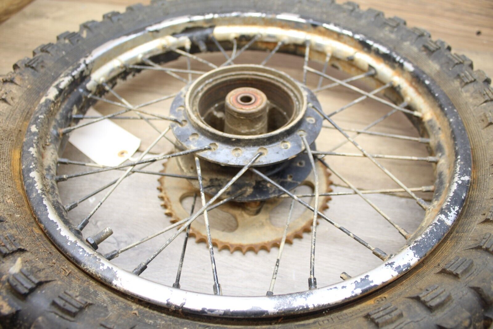 1999 99 Honda XR100 XR 100 REAR BACK WHEEL RIM 16x1.60