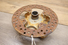 02 KAWASAKI PRAIRIE 360 FRONT LEFT OR RIGHT WHEEL HUB W ROTOR