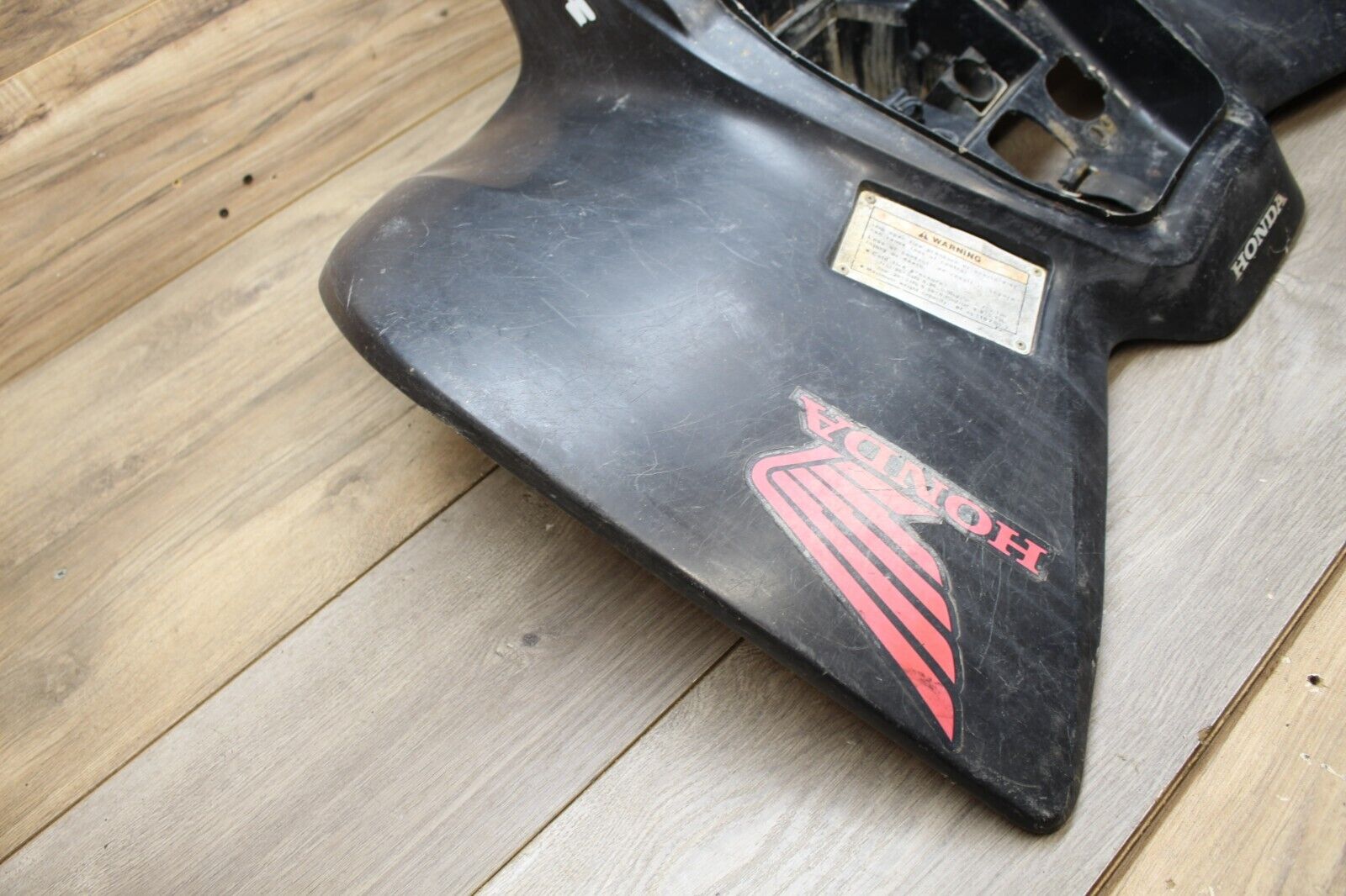 2006 & UP Honda 90 TRX90 BLACK PLASTIC REAR FENDER *RELIST