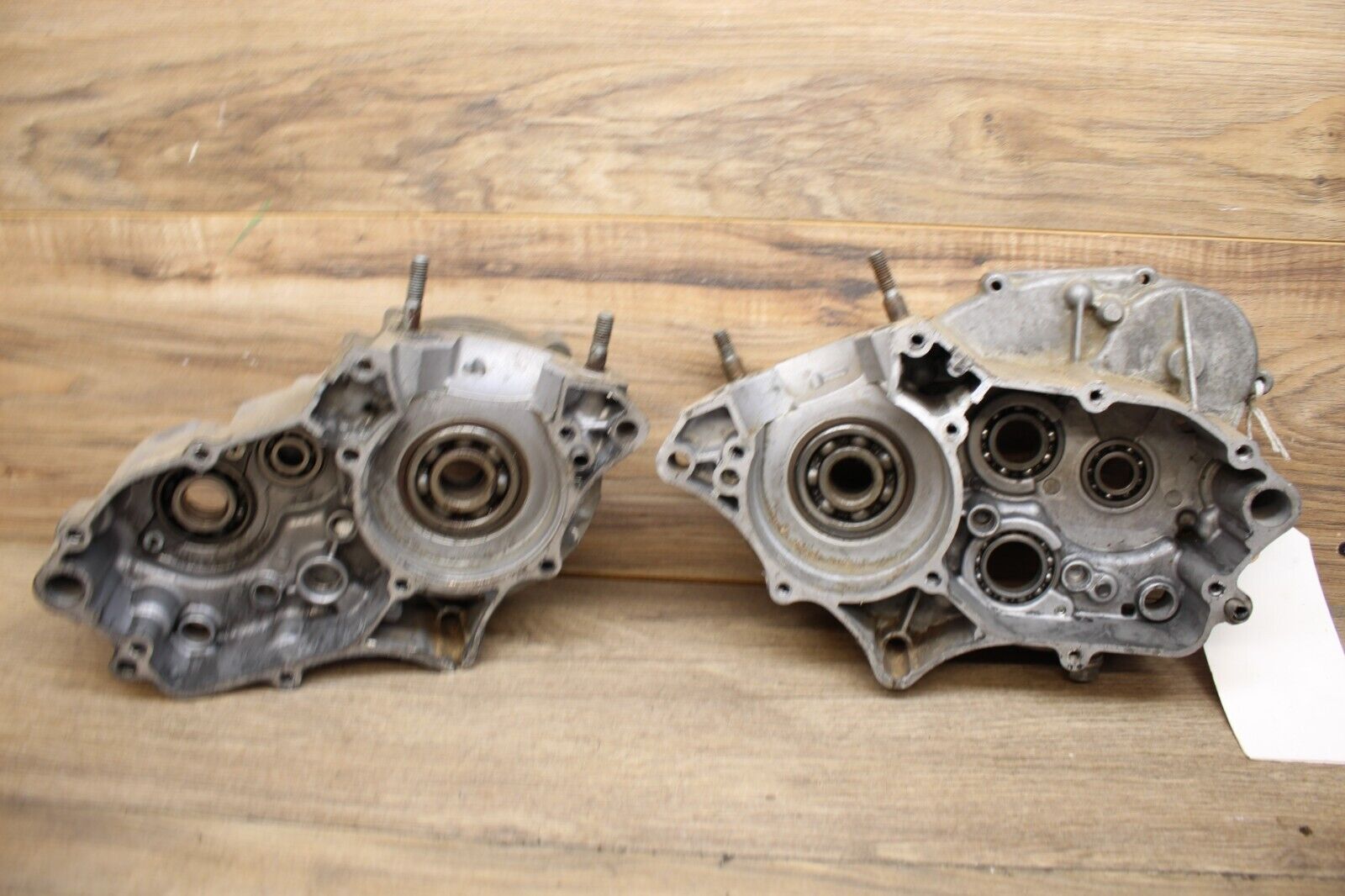 2005 05 Kawasaki KX100 ENGINE MOTOR LEFT RIGHT CRANKCASE CRANK CASES BLOCK