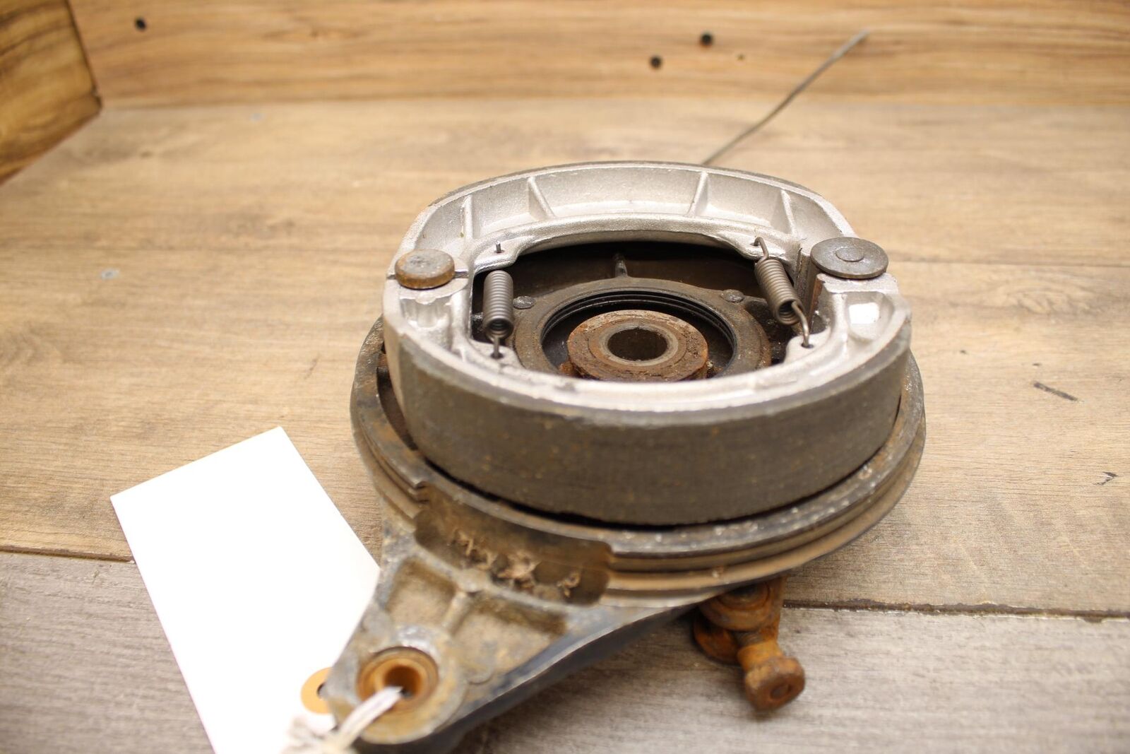 1992 Suzuki DR250S REAR BACK BRAKE DRUM ASSEMBLY