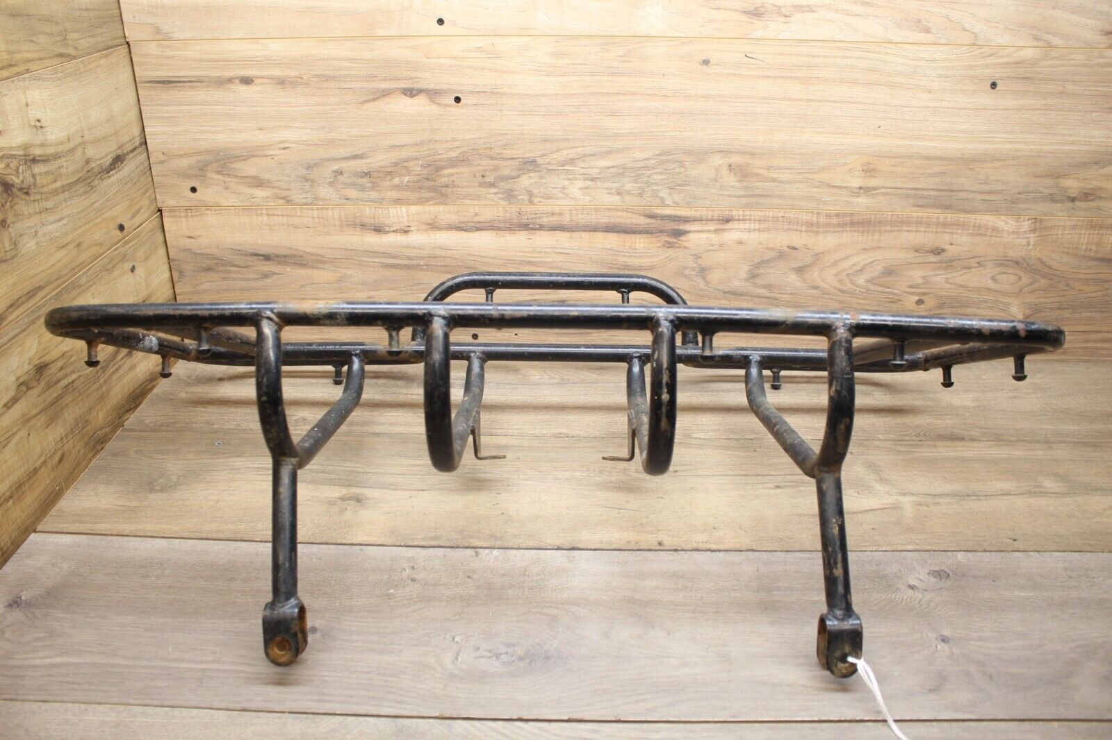 1985 Suzuki LT250EF LT 250 STRAIGHT BLACK FRONT LUGGAGE RACK