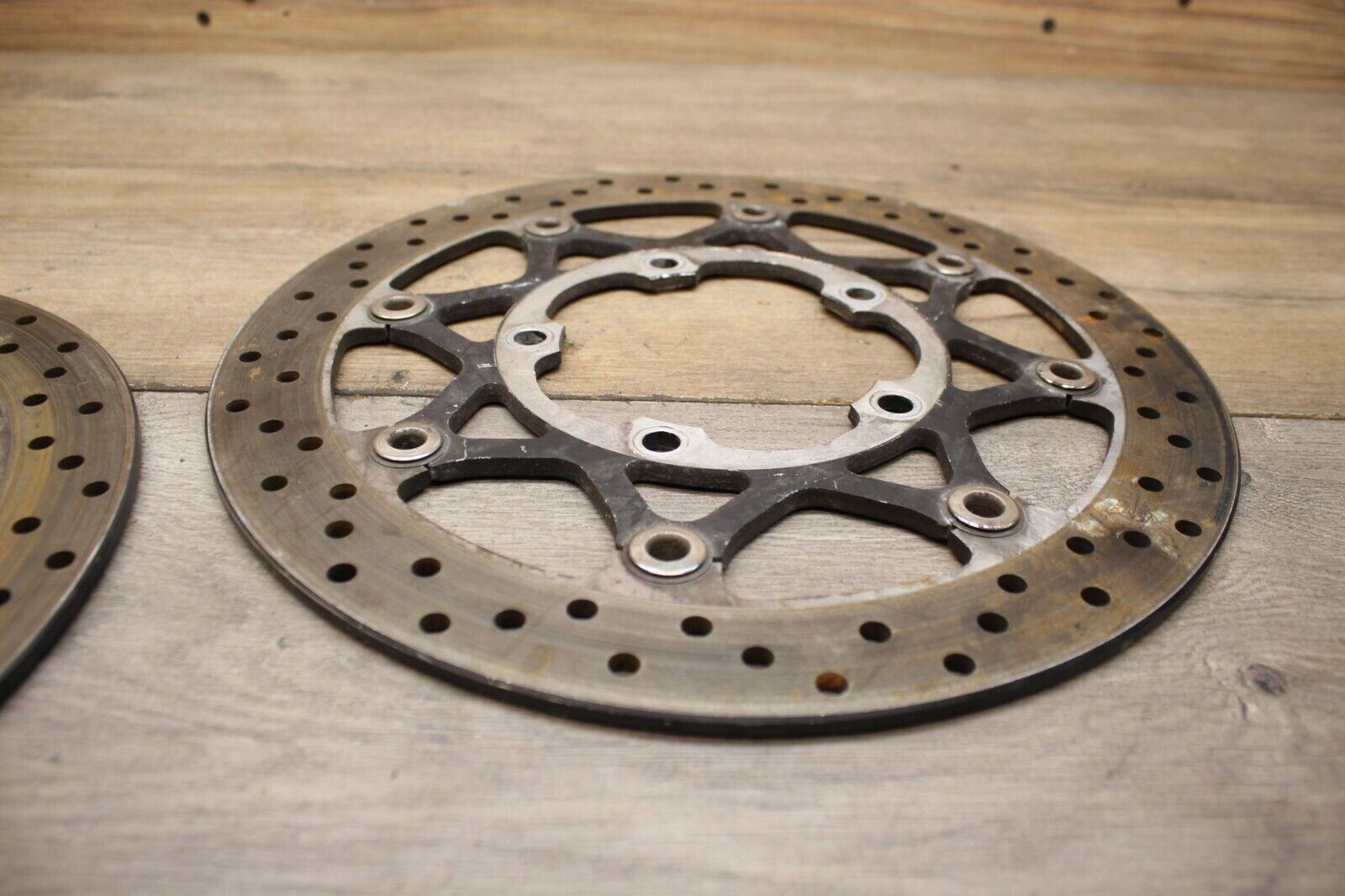 2007 07 Suzuki GSXR600 FRONT LEFT RIGHT BRAKE ROTOR SET ROTORS