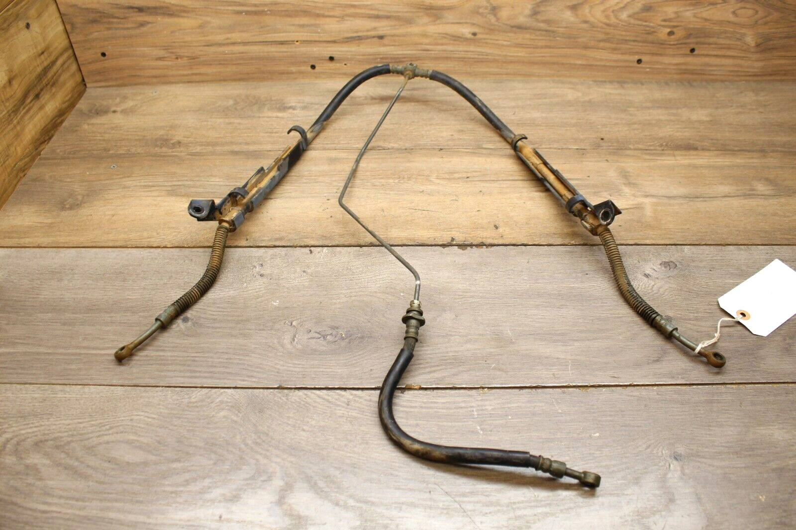 01-05 2003 03 Yamaha Raptor 660 YFM660R Front Brake Hose Line Set Hoses Lines