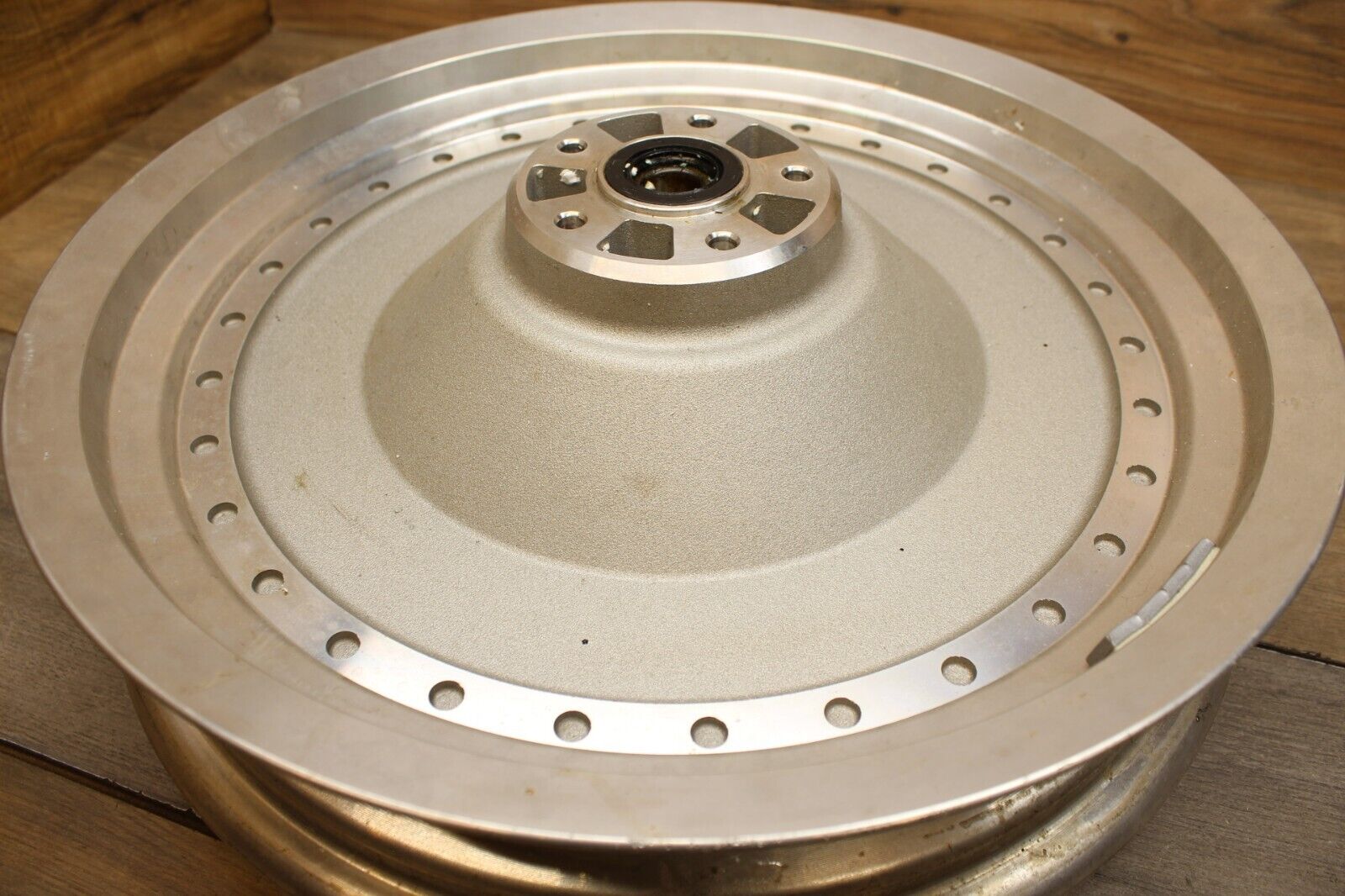 Chrome Specialties 16"x3" DUAL FLANGE WHEEL 7/16" Flange Holes