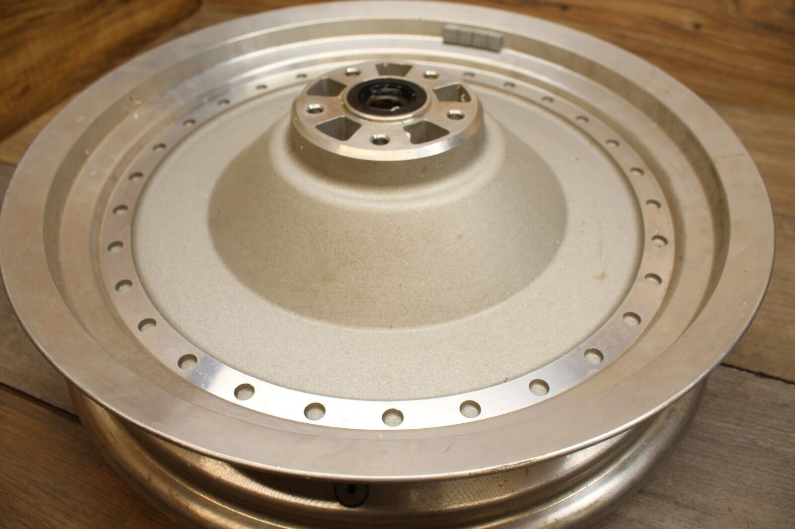 Chrome Specialties 16"x3" DUAL FLANGE WHEEL 7/16" Flange Holes