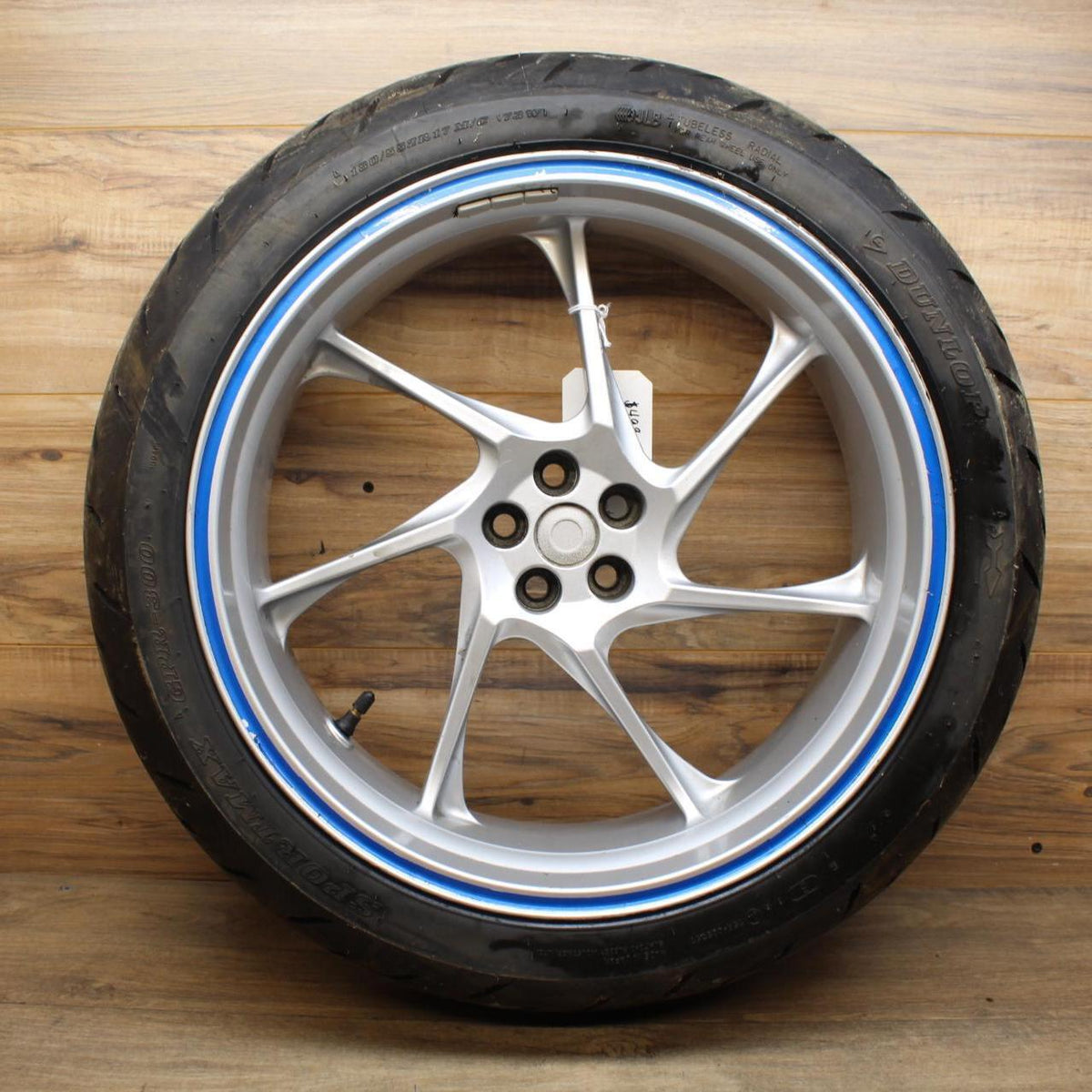 2013 Honda VFR1200F ABS DUNLOP REAR WHEEL BACK RIM W TIRE *NICE *RELISTED*