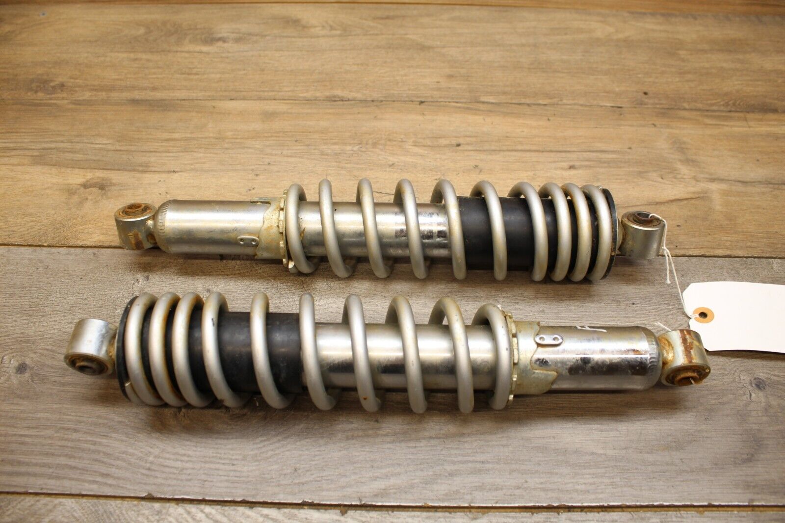 04-13 2004 Yamaha Raptor 350 YFM350 FRONT LEFT RIGHT SHOCK SUSPENSION SET PAIR