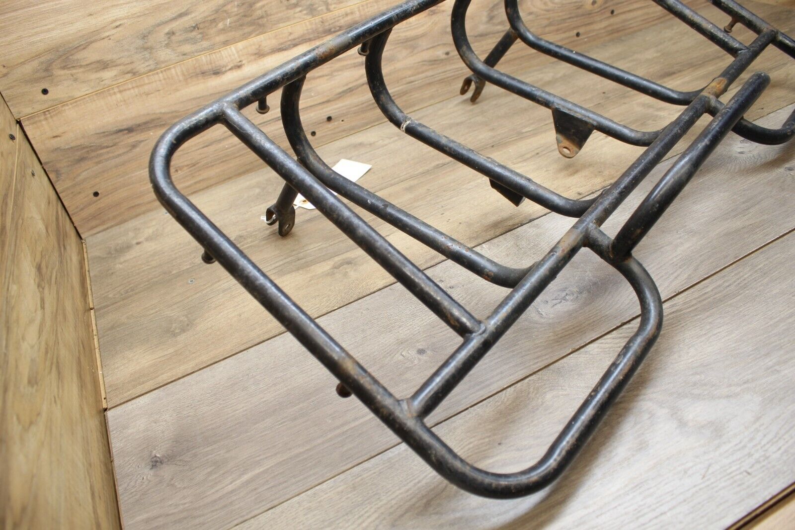 1985 Suzuki LT250EF LT 250 STRAIGHT BLACK FRONT LUGGAGE RACK