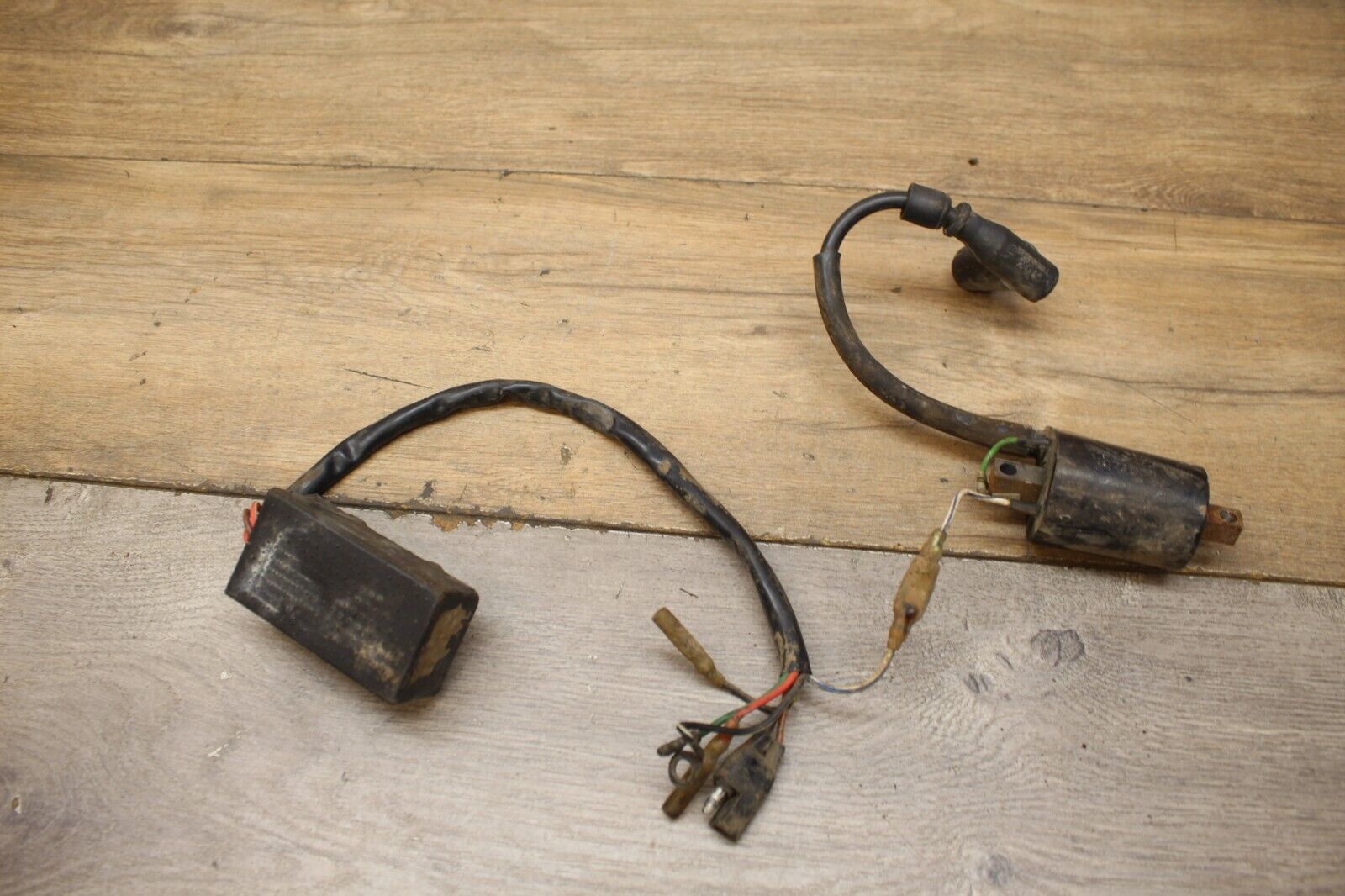 1992 92 Suzuki RM125 RM 125 CDI COMPUTER BLACK BOX IGNITION COIL KILL SWITCH