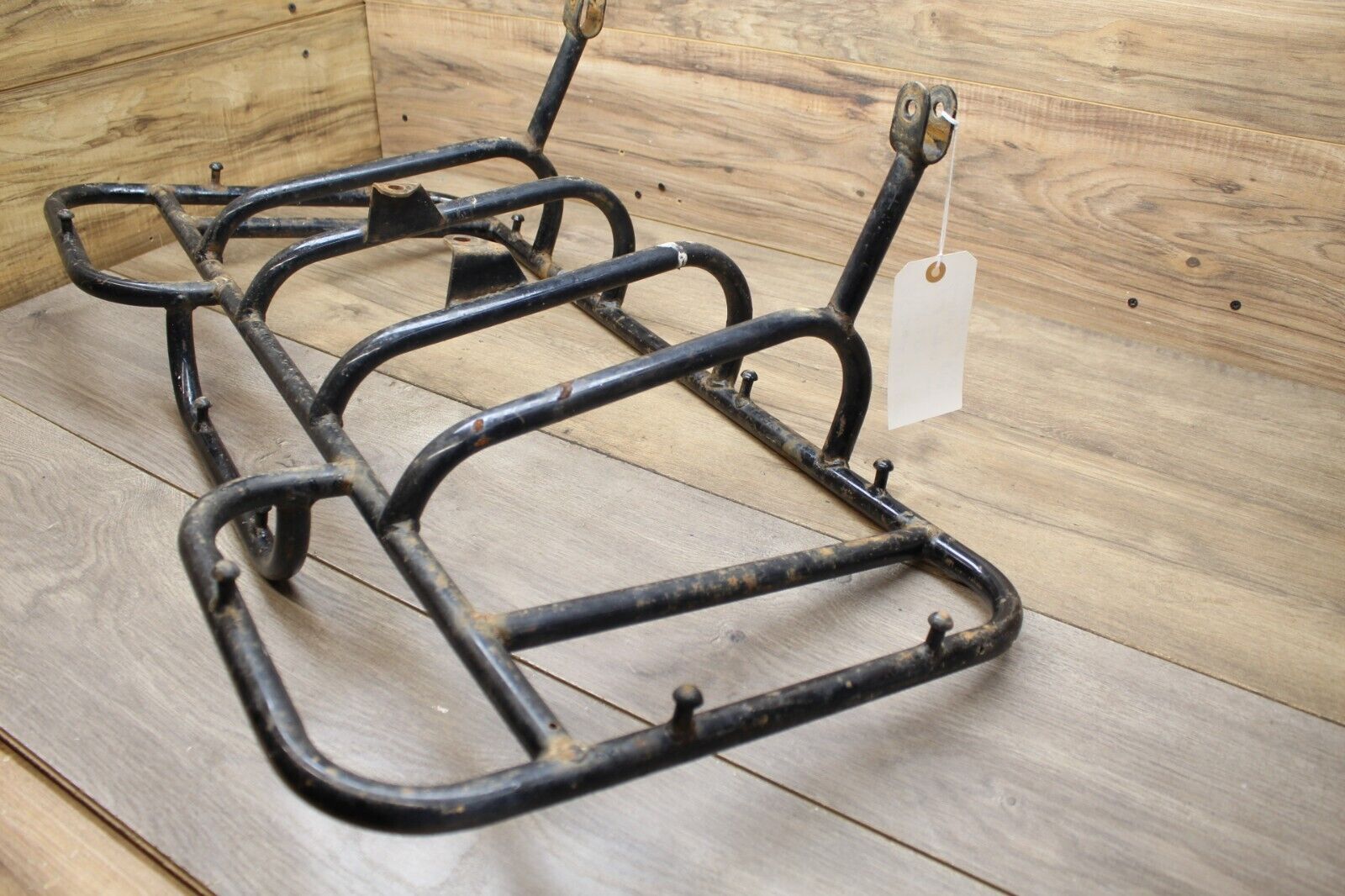 1985 Suzuki LT250EF LT 250 STRAIGHT BLACK FRONT LUGGAGE RACK