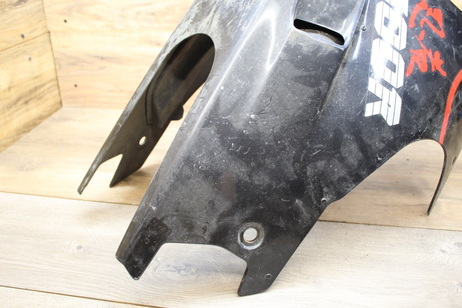 1988-1997 Kawasaki Ninja 600R BLACK BOTTOM BELLY PAN FAIRING