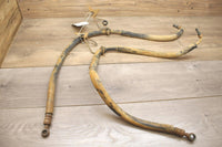 02 KAWASAKI PRAIRIE 360 ENGINE MOTOR OIL COOLER HOSES W BRACKETS