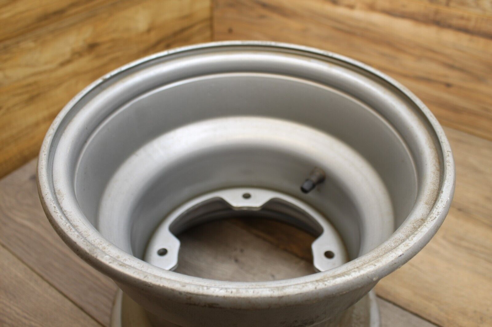 ATV Silver WHEEL RIM 10x8.5 4x108mm OX15A3