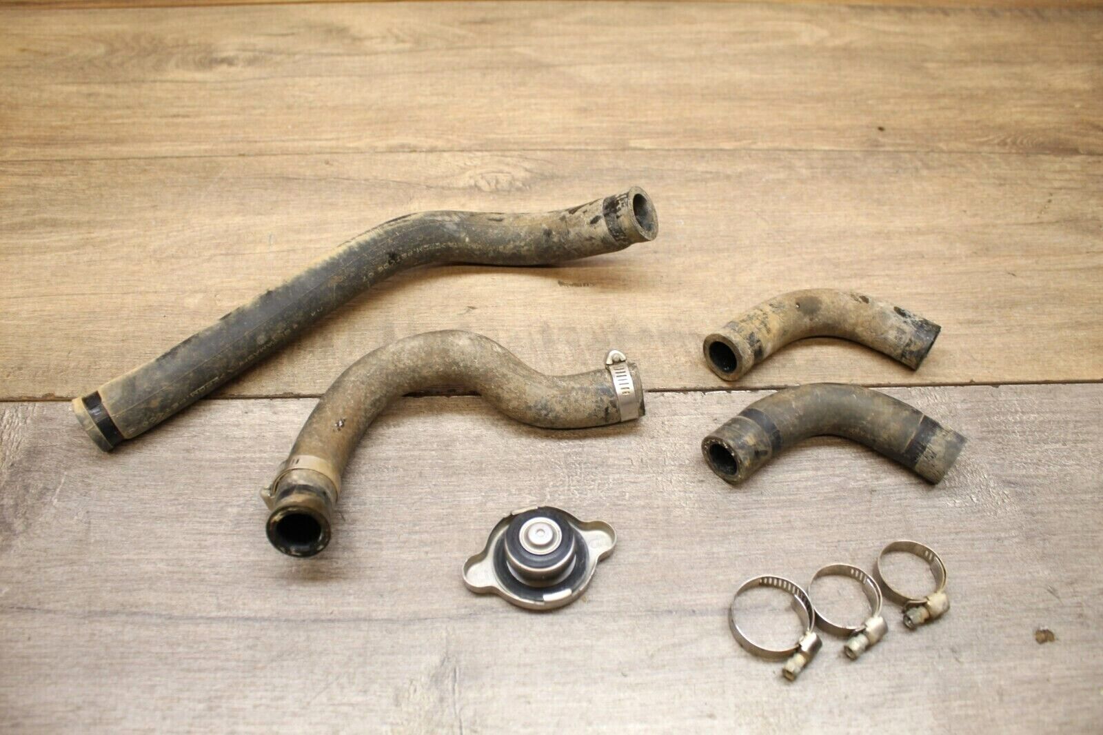 2007 HONDA CRF250R RADIATOR HOSES ENGINE COOLANT WATER PIPES KIT SET W CAP