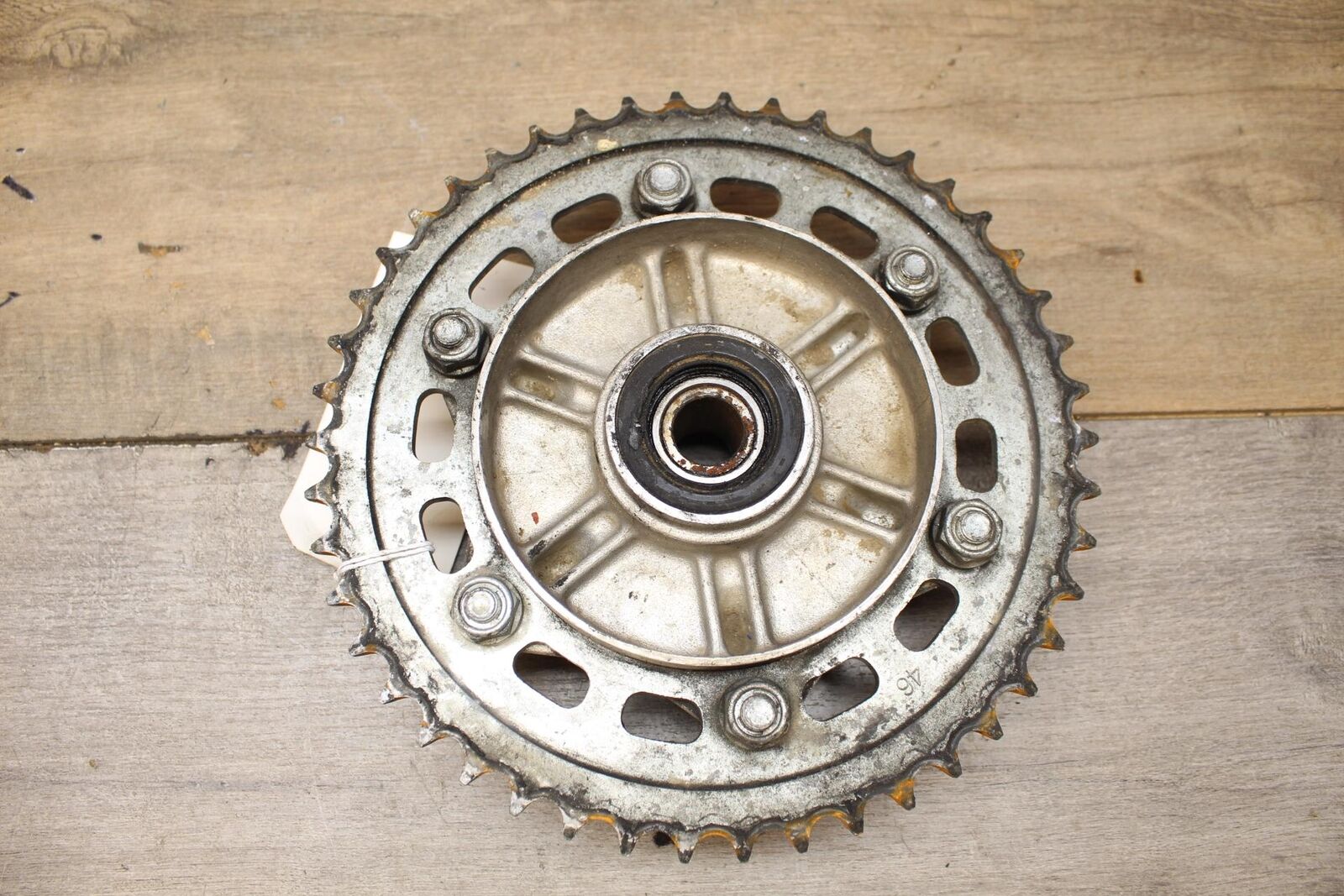 01-06 HONDA CBR600F4I REAR BACK HUB W 46T SPROCKET