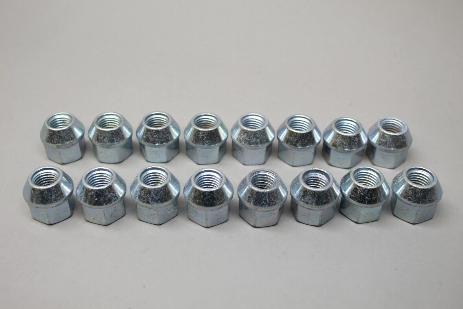 16 Pc Chrome ACORN WHEEL LUG NUTS Open End 12mm x 1.5